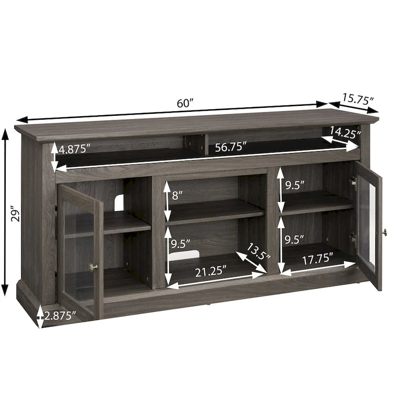 Meuble TV moderne Meuble de télévision moderne Console de divertissement moderne