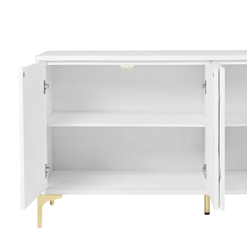 Buffet 4 portes sculpté créatif