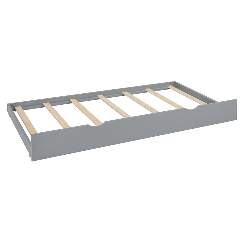 Lit de repos compact avec étagère pour chambre à coucher