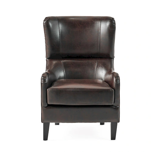Fauteuil d'appoint dossier haut