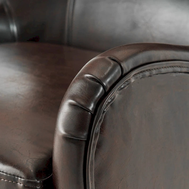 Fauteuil d'appoint dossier haut