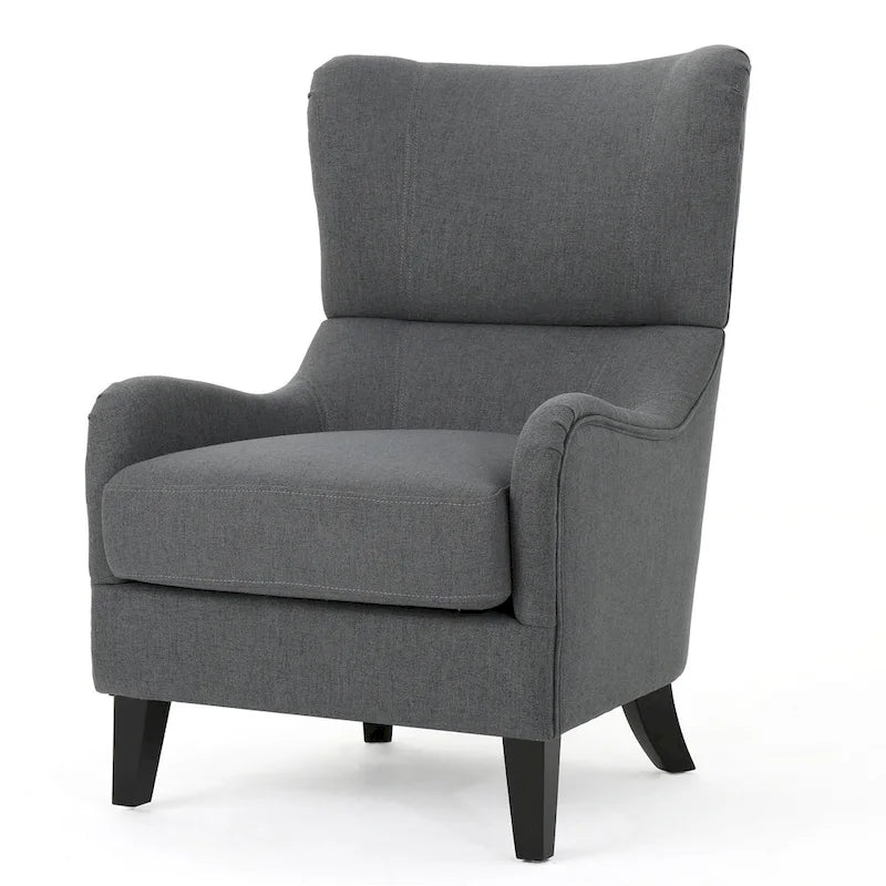 Fauteuil d'appoint dossier haut