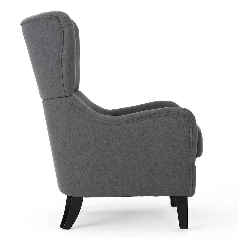Fauteuil d'appoint dossier haut