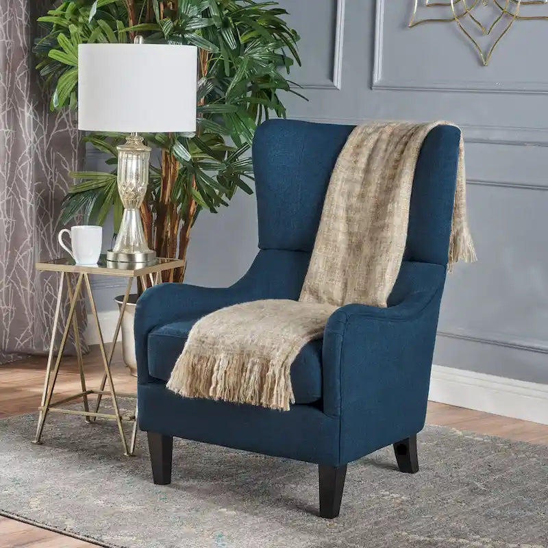 Fauteuil d'appoint dossier haut