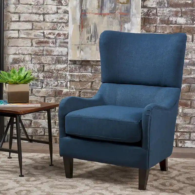 Fauteuil d'appoint dossier haut