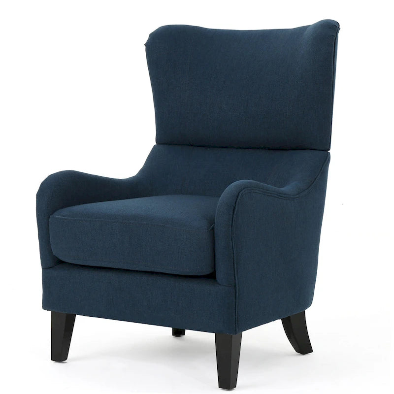 Fauteuil d'appoint dossier haut