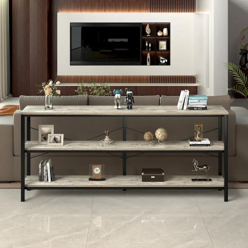 Console de canapé, table console étroite et longue pour entrée