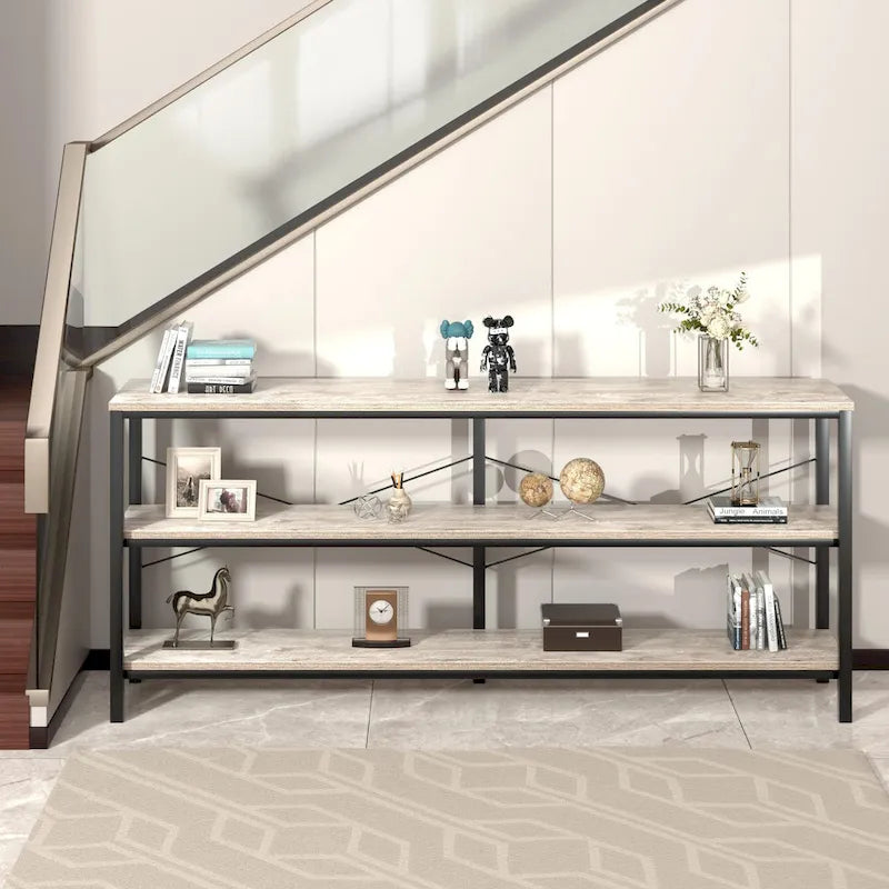 Console de canapé, table console étroite et longue pour entrée