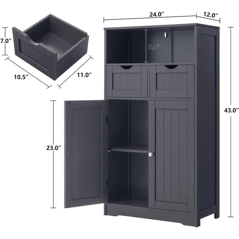 Meuble bas de rangement à 2 portes