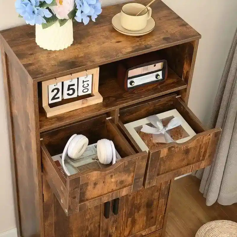 Meuble bas de rangement à 2 portes