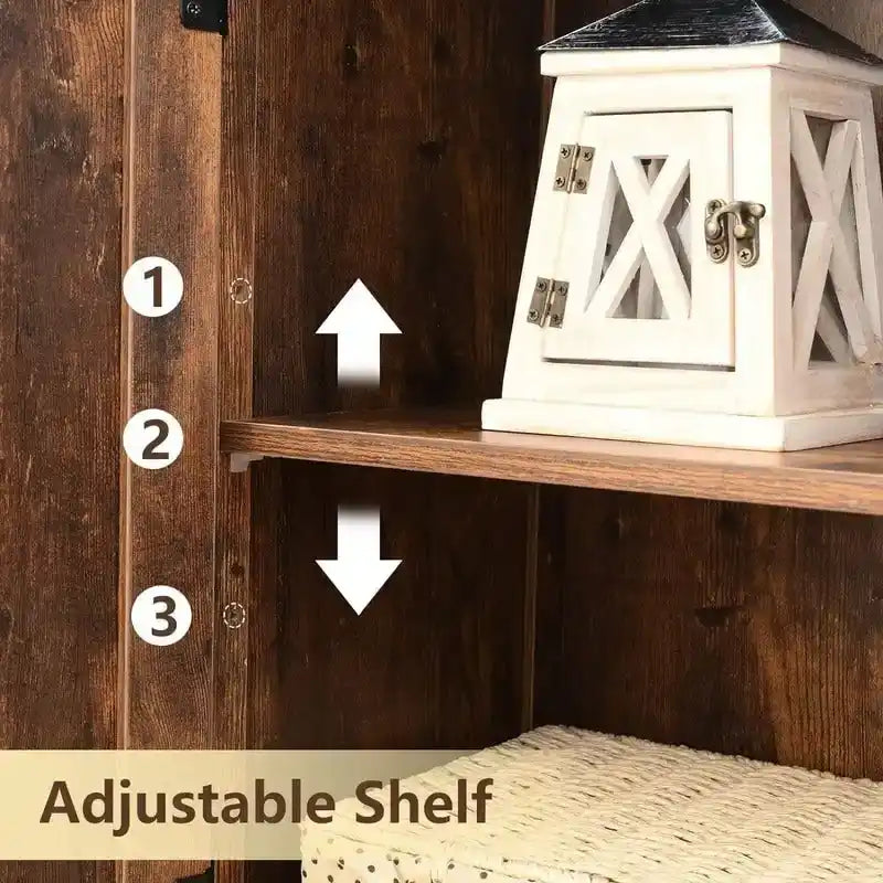 Meuble bas de rangement à 2 portes