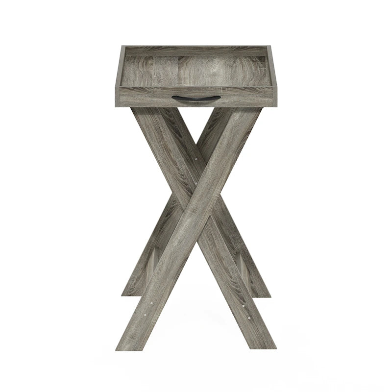 Table d'appoint classique avec plateau amovible