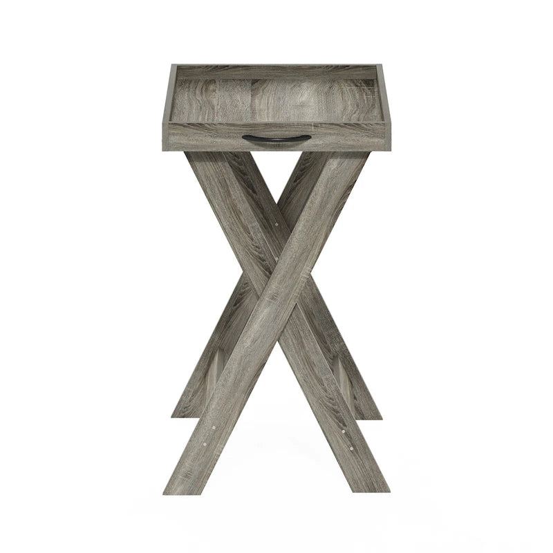Table d'appoint classique avec plateau amovible