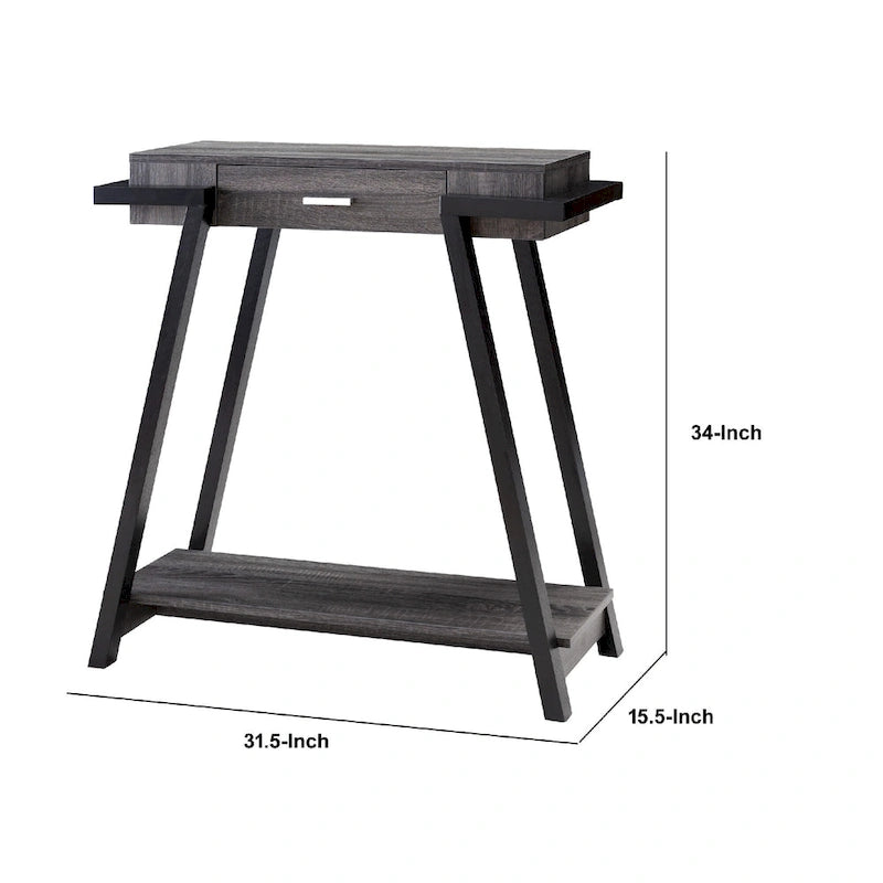 Console en bois