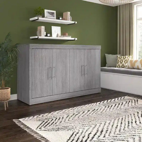 Lit armoire avec matelas pour chambre d'amis