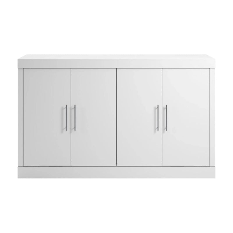 Lit armoire avec matelas pour chambre d'amis