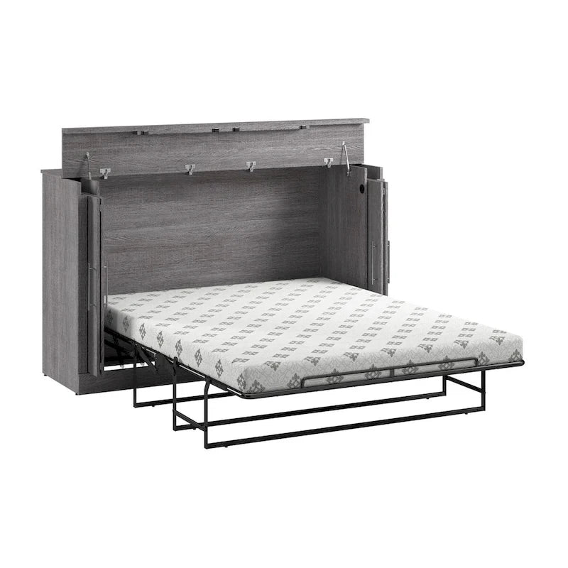 Lit armoire avec matelas pour chambre d'amis