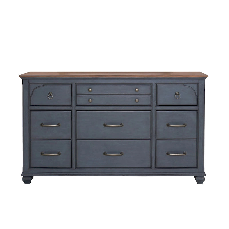 Robe en velours côtelé bleu finition