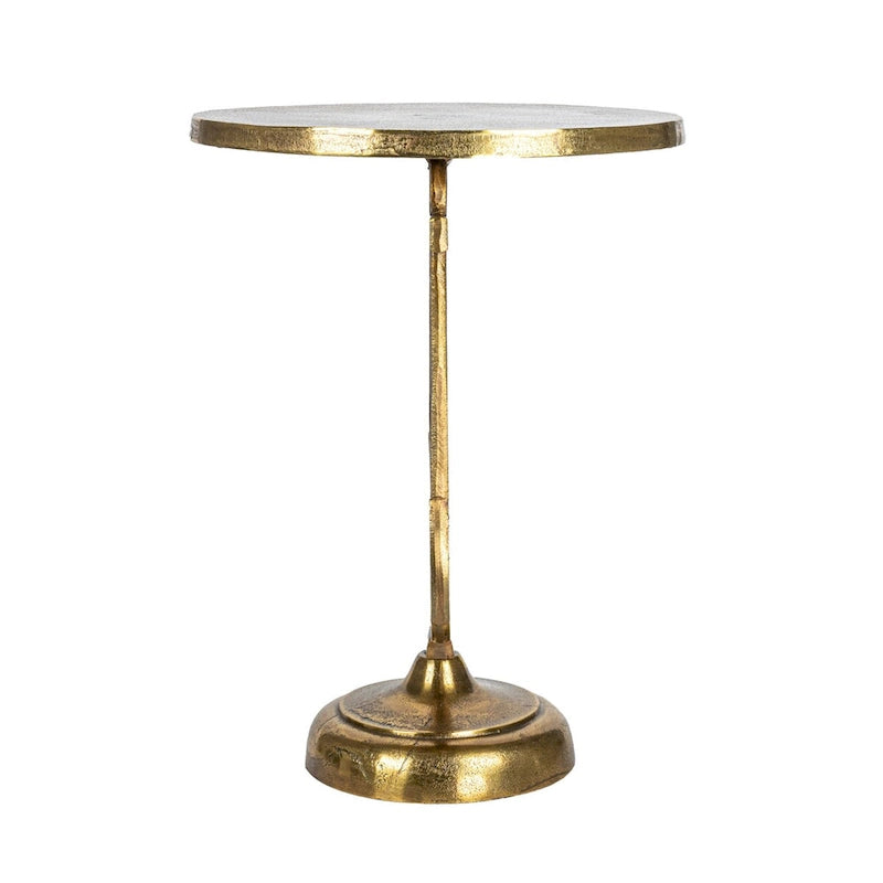 Table d'appoint nautique avec pied ancre