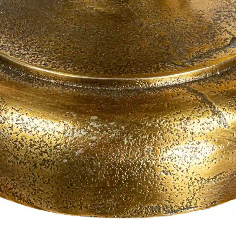 Table d'appoint nautique avec pied ancre