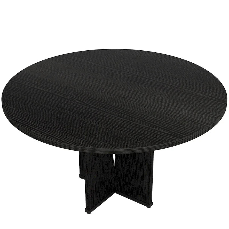Table à manger ronde pour cuisine et salle à manger