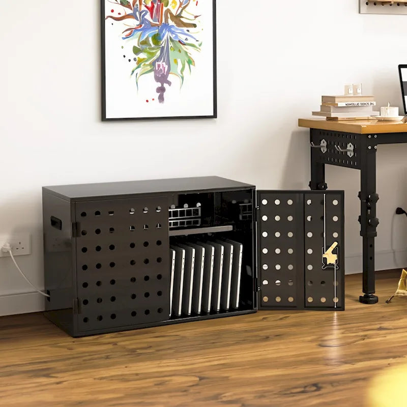 Armoire de charge métallique