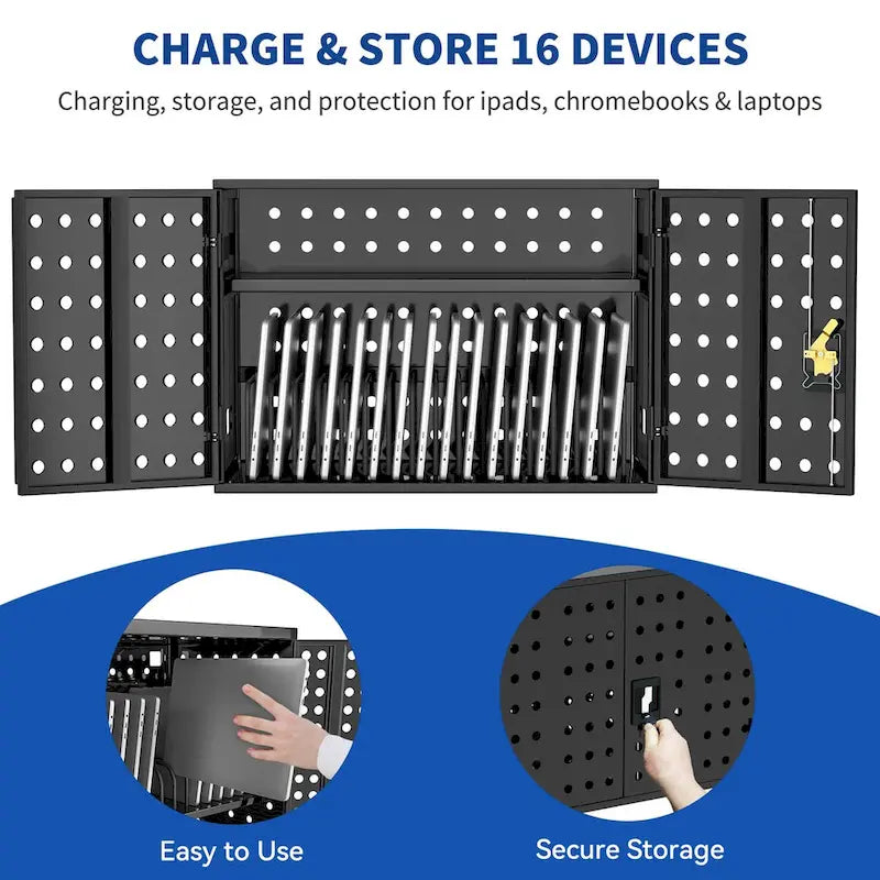 Armoire de charge métallique