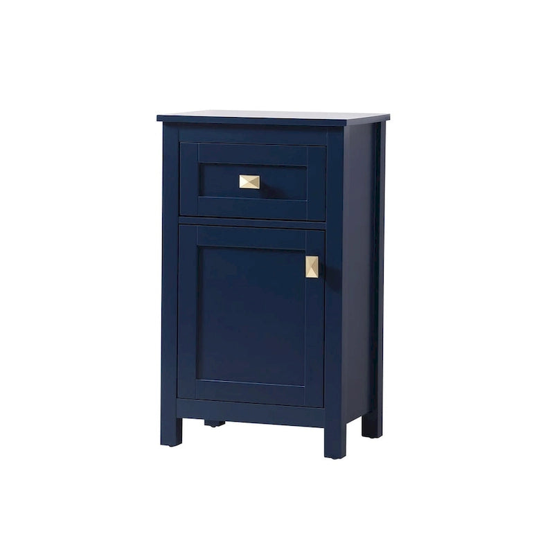 Meuble de rangement autoportant Indigo Home de 18 pouces pour salle de bain