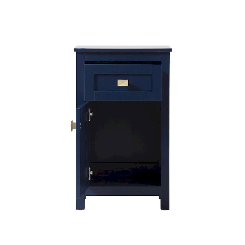 Meuble de rangement autoportant Indigo Home de 18 pouces pour salle de bain
