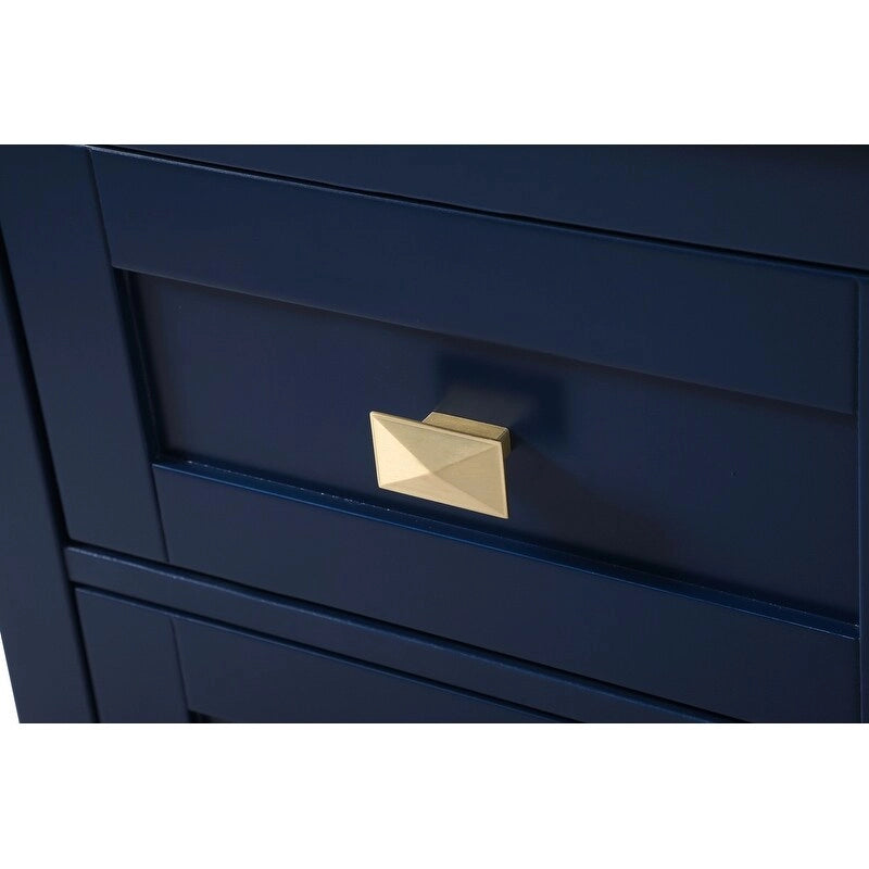 Meuble de rangement autoportant Indigo Home de 18 pouces pour salle de bain