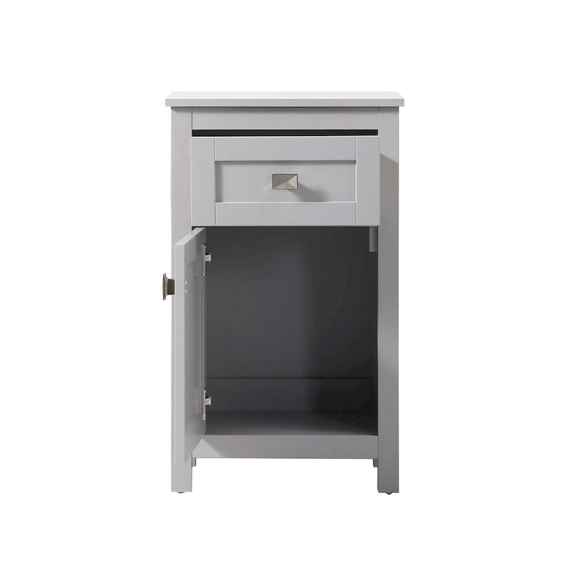 Meuble de rangement autoportant Indigo Home de 18 pouces pour salle de bain