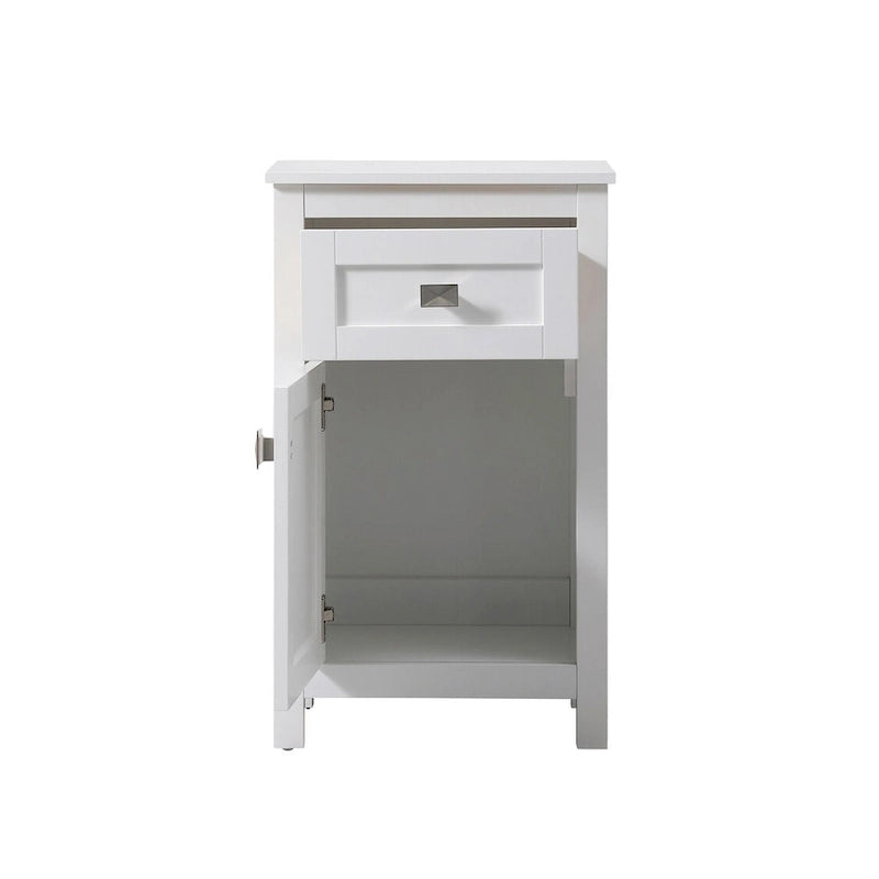 Meuble de rangement autoportant Indigo Home de 18 pouces pour salle de bain