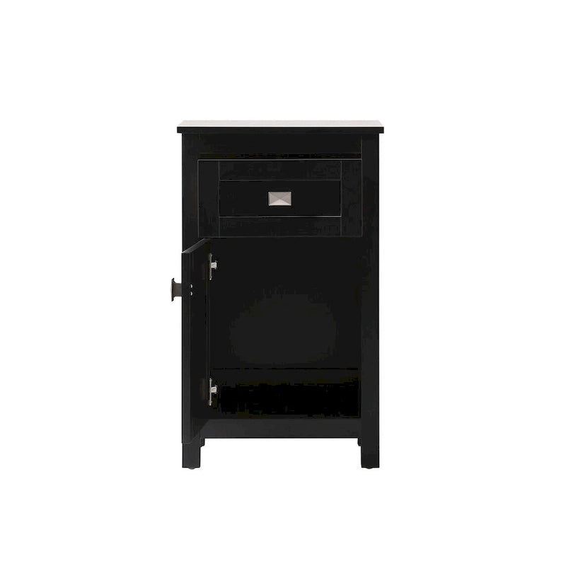 Meuble de rangement autoportant Indigo Home de 18 pouces pour salle de bain